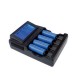 ZH441C 4 slots battery charger with USB apply for lithium and Ni-MH batteries