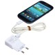 2 Dual USB Ports Wall Charger Adapter For iPhone Samsung Cell Phones