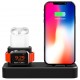 3 In 1 Charging Dock Station Phone Holder For iPhone/Apple Watch/Apple AirPods