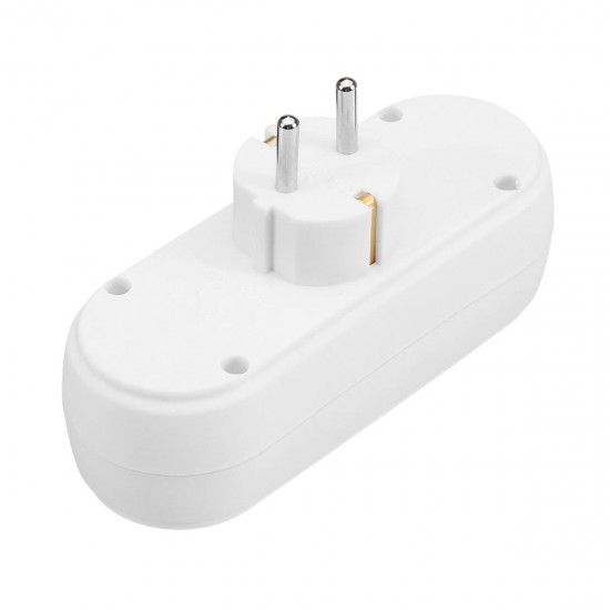 3500W 250V 16A EU Plug Socket With 3 Outlets Travel Adapter Power Strip Extension Smart USB Charger 3500W 250V 16A EU Plug Socket With 3 Outlets Travel Adapter Power Strip Extension Smart USB Charger