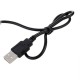 4 USB 2.0 Ports Charger With Cable For Mobile Phones Black 4 USB 2.0 Ports Charger With Cable For Mobile Phones Black