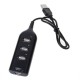 4 USB 2.0 Ports Charger With Cable For Mobile Phones Black 4 USB 2.0 Ports Charger With Cable For Mobile Phones Black