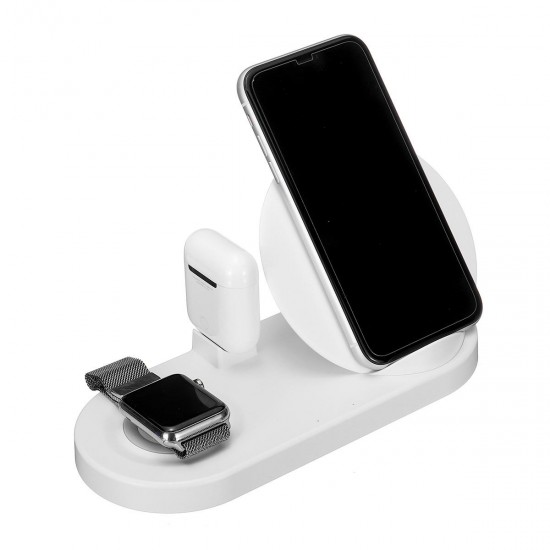 5 In 1 Wireless Charger QC2.0 USB with 36W Power Supply for Mobile Phone iWatch