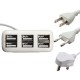 6 Ports USB Power AC Adapter Home Wall Charger For iPhone iPad