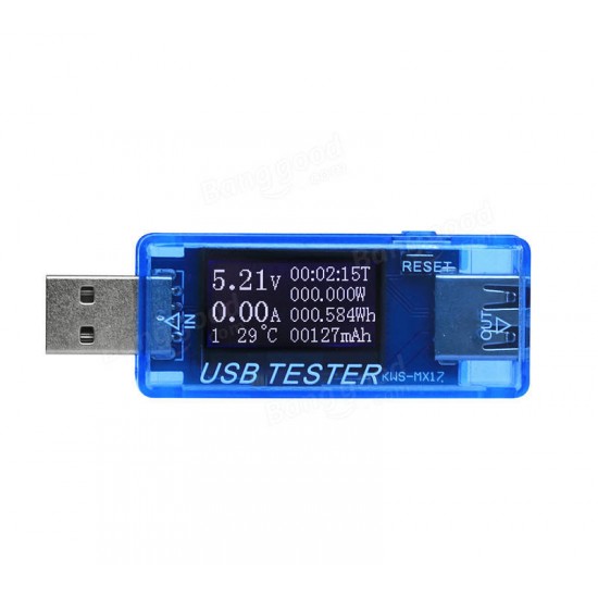 8 in1 QC2.0 3.0 4-30V Electrical Power USB Capacity Voltage Tester Current Meter Monitor