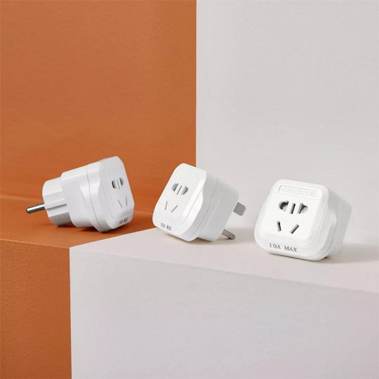 10A Socket Travel Converter DE UK US Plug Adapter From System