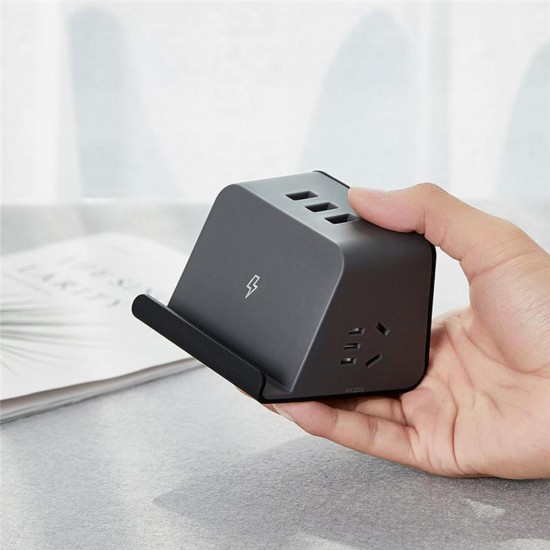 3 USB Ports Charger Adapter Power Strip With Wireless Charger With Extended Line Indicator Light From Xiaomi Eco-System For HUAWEI P30 Mate 20Pro XIAOMI MI8 MI9 S10 S10+ 3 USB Ports Charger Adapter Power Strip With Wireless Charger With Extended Line Indicator Light From Xiaomi Eco-System For HUAWEI P30 Mate 20Pro XIAOMI MI8 MI9 S10 S10+
