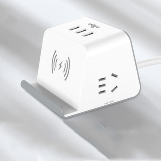3 USB Ports Charger Adapter Power Strip With Wireless Charger With Extended Line Indicator Light From Xiaomi Eco-System For HUAWEI P30 Mate 20Pro XIAOMI MI8 MI9 S10 S10+ 3 USB Ports Charger Adapter Power Strip With Wireless Charger With Extended Line Indicator Light From Xiaomi Eco-System For HUAWEI P30 Mate 20Pro XIAOMI MI8 MI9 S10 S10+