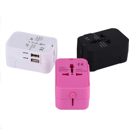 1000W 6A Dual USB Port Universal International Plug Fast Charging Adapter For iPhone XS 11Pro Huawei P30 Pro Mate 30 Mi9 9Pro 5G 1000W 6A Dual USB Port Universal International Plug Fast Charging Adapter For iPhone XS 11Pro Huawei P30 Pro Mate 30 Mi9 9Pro 5G