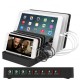 110W 8-Ports 3-QC3.0 Quick Charge Desktop Smart USB Charger for iPhone11 Pro Max for Samsung S20 Xiaomi HUAWEI Redmi LG 110W 8-Ports 3-QC3.0 Quick Charge Desktop Smart USB Charger for iPhone11 Pro Max for Samsung S20 Xiaomi HUAWEI Redmi LG