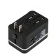 2.4A Multifunction Dual USB Charger Global International Universal Socket Converter Adapter 2.4A Multifunction Dual USB Charger Global International Universal Socket Converter Adapter