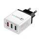 3 Ports Quick Charge 3.0 USB Charger Power Adapter for iPhone for Samsung Xiaomi 3 Ports Quick Charge 3.0 USB Charger Power Adapter for iPhone for Samsung Xiaomi