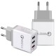 3 Ports Quick Charge 3.0 USB Charger Power Adapter for iPhone for Samsung Xiaomi 3 Ports Quick Charge 3.0 USB Charger Power Adapter for iPhone for Samsung Xiaomi