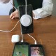 3-in-1 Wireless Charger Qi Phone Suction Cup Type-c Lightning Cable Fast Charging For iPhone XS 11Pro MI10 S20+ 3-in-1 Wireless Charger Qi Phone Suction Cup Type-c Lightning Cable Fast Charging For iPhone XS 11Pro MI10 S20+