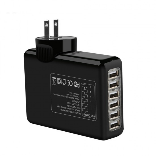 30W 6A 6 USB Fast Charging USB Charger Desktop Charger Adapter For iPhone XS 11Pro Huawei P30 Pro Mate 30 Xiaomi Mi10 Redmi K30 S20 5G 30W 6A 6 USB Fast Charging USB Charger Desktop Charger Adapter For iPhone XS 11Pro Huawei P30 Pro Mate 30 Xiaomi Mi10 Redmi K30 S20 5G