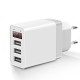 3.1A LED Display 3 USB Ports EU Plug Fast Travel Wall Charger For iPhone 11 Pro Max Xs 8 Plus S8 Xiaomi 6