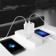 3.1A LED Display 3 USB Ports EU Plug Fast Travel Wall Charger For iPhone 11 Pro Max Xs 8 Plus S8 Xiaomi 6