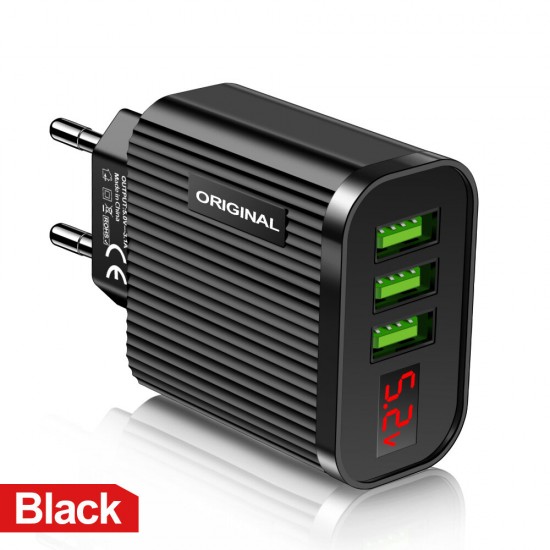 3.1A USB Charger LED Display Fast Charging Travel Charger Adapter For iPhone 8Plus XS 11Pro Xiaomi MI10 Redmi Note 9S 3.1A USB Charger LED Display Fast Charging Travel Charger Adapter For iPhone 8Plus XS 11Pro Xiaomi MI10 Redmi Note 9S