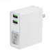 36W QC3.0 LCD Dual Port Quick Charging USB Charger Adapter For iPhone 8Plus 11 Pro Mi9 9Pro 5G Huawei P30 Pro Mate 30 5G 36W QC3.0 LCD Dual Port Quick Charging USB Charger Adapter For iPhone 8Plus 11 Pro Mi9 9Pro 5G Huawei P30 Pro Mate 30 5G