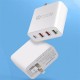 36W USB Charger QC3.0 Type-C Travel Wall Charger Adapter With 3*USB Type-C Flash Charging For iPhone XS 11Pro Oneplus 8Pro Nord MI 10 Note 9S