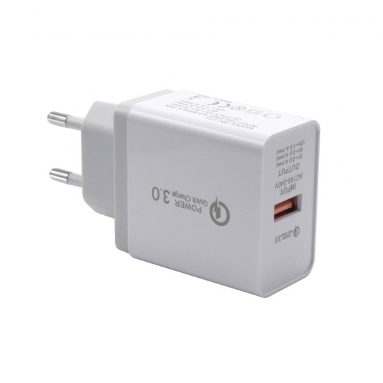 3A USB Charger QC3.0 Quick Charging For iPhone XS 11Pro Xiaomi Mi10 Redmi Note 9S