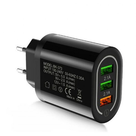 4.8A QC3.0 Multi Port Fast Charging USB Charger Adapter For iPhone 8 Plus XS 11 Pro Oneplus 7T Pro Huawei P30 Pro Mate 30 5G 4.8A QC3.0 Multi Port Fast Charging USB Charger Adapter For iPhone 8 Plus XS 11 Pro Oneplus 7T Pro Huawei P30 Pro Mate 30 5G