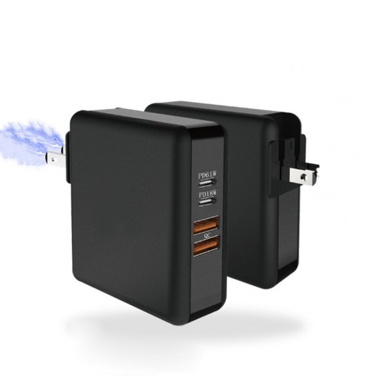 61W Dual QC3.0 PD3.0 Fast Charging USB Cahrger Adapter For iPhone 8Plus XS 11 Pro Huawei P30 Pro S10+ 61W Dual QC3.0 PD3.0 Fast Charging USB Cahrger Adapter For iPhone 8Plus XS 11 Pro Huawei P30 Pro S10+