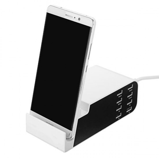 8 Ports 2.4A Type C Fast Charger Dock EU Plug For iPhone X 8Plus Oneplus 5T A1