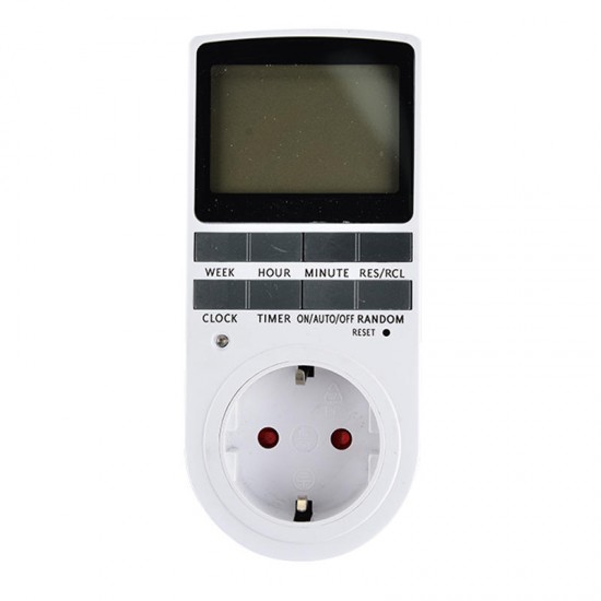 ETG-63A AC230V EU Plug Plug-in Digital Display Weekly Timer for Indoor Appliance ETG-63A AC230V EU Plug Plug-in Digital Display Weekly Timer for Indoor Appliance