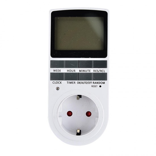 ETG-63A AC230V EU Plug Plug-in Digital Display Weekly Timer for Indoor Appliance