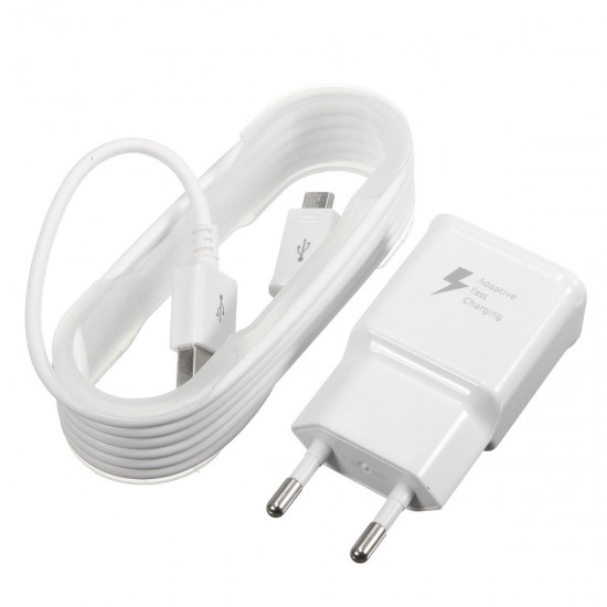 EU 9V 2A Micro USB Charger Charging Cable Adapter For Samsung Xiaomi Huawei