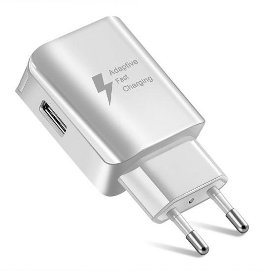 EU Plug Universal QC3.0 Fast Charge Portable Travel USB Charger for Samsung Xiaomi Huawei