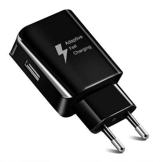 EU Plug Universal QC3.0 Fast Charge Portable Travel USB Charger for Samsung Xiaomi Huawei