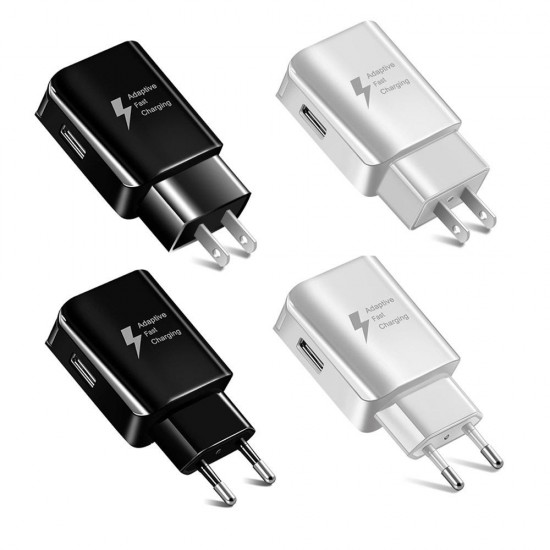 EU Plug Universal QC3.0 Fast Charge Portable Travel USB Charger for Samsung Xiaomi Huawei EU Plug Universal QC3.0 Fast Charge Portable Travel USB Charger for Samsung Xiaomi Huawei