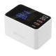 Foldable Design QC3.0 4 USB Type C Wireless USB Charger Socket EU US UK With LCD Display Foldable Design QC3.0 4 USB Type C Wireless USB Charger Socket EU US UK With LCD Display