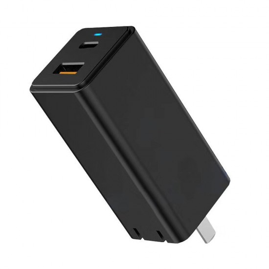 GaN Gallium Nitride Charger 65W Dual-port Fast Charging For iPhone XS 11Pro Huawei P30 P40 Pro MI10 Note 9S S20+ Note 20