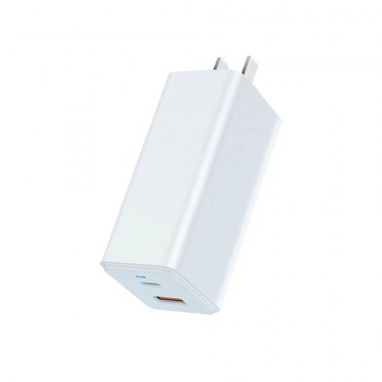 GaN Gallium Nitride Charger 65W Dual-port Fast Charging For iPhone XS 11Pro Huawei P30 P40 Pro MI10 Note 9S S20+ Note 20 GaN Gallium Nitride Charger 65W Dual-port Fast Charging For iPhone XS 11Pro Huawei P30 P40 Pro MI10 Note 9S S20+ Note 20