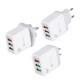 Multi Port QC3.0 3A Fast Charging USB Charger Adapter For iPhone 8 Plus XS 11 Pro Oneplus 7T Pro Huawei P30 Pro Mate 30 5G Multi Port QC3.0 3A Fast Charging USB Charger Adapter For iPhone 8 Plus XS 11 Pro Oneplus 7T Pro Huawei P30 Pro Mate 30 5G