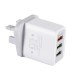 Multi Port QC3.0 3A Fast Charging USB Charger Adapter For iPhone 8 Plus XS 11 Pro Oneplus 7T Pro Huawei P30 Pro Mate 30 5G