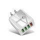 QC3.0 4-Ports 4 USB Port Quick Charge Universal Travel Wall Charger USB Charger for Samsung S10 HUWEI K30 QC3.0 4-Ports 4 USB Port Quick Charge Universal Travel Wall Charger USB Charger for Samsung S10 HUWEI K30