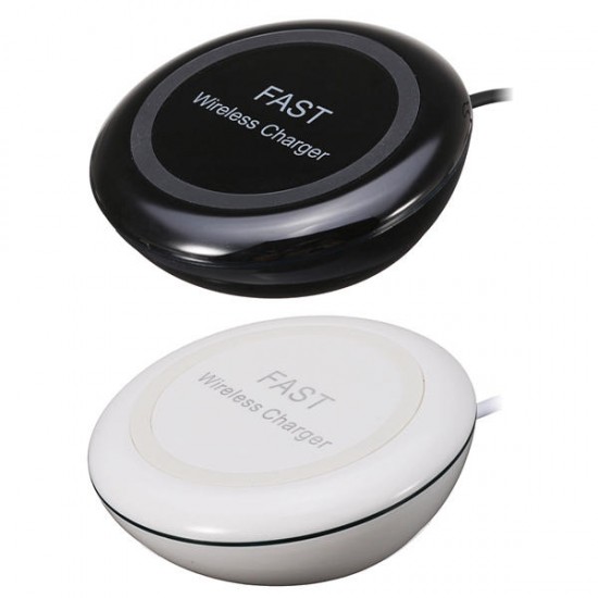 Wireless Fast Charger With LED Indicator For iPhone X 8Plus Samsung S7 S8 Note 8 Wireless Fast Charger With LED Indicator For iPhone X 8Plus Samsung S7 S8 Note 8