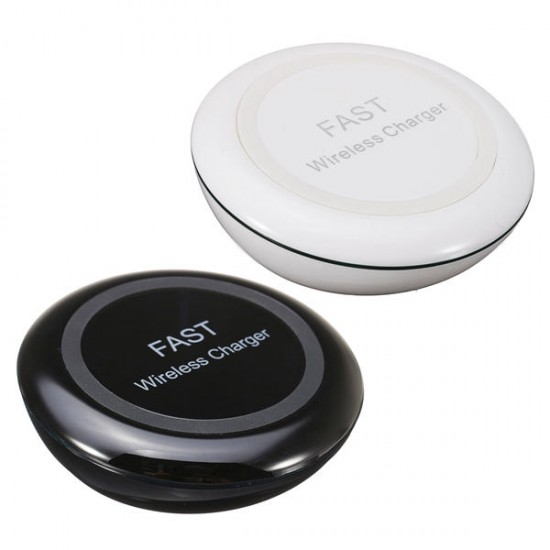 Wireless Fast Charger With LED Indicator For iPhone X 8Plus Samsung S7 S8 Note 8 Wireless Fast Charger With LED Indicator For iPhone X 8Plus Samsung S7 S8 Note 8