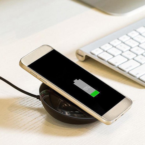 Wireless Fast Charger With LED Indicator For iPhone X 8Plus Samsung S7 S8 Note 8 Wireless Fast Charger With LED Indicator For iPhone X 8Plus Samsung S7 S8 Note 8