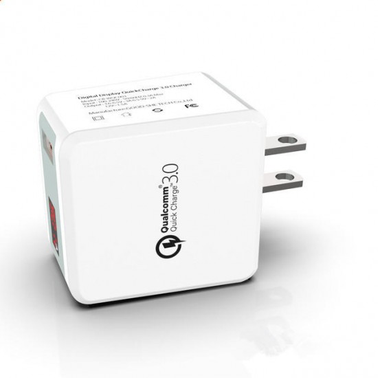 Quick Charge 3.0 USB EU Charger Wall Charger Adapter for Samsung Galaxy S9 Huawei FCP Quick Charge 3.0 USB EU Charger Wall Charger Adapter for Samsung Galaxy S9 Huawei FCP