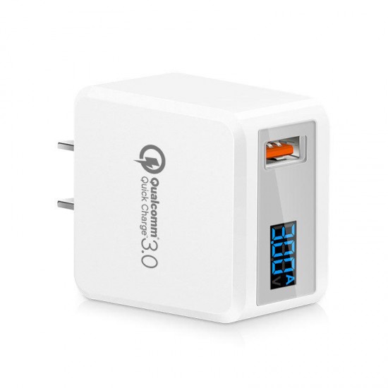 Quick Charge 3.0 USB EU Charger Wall Charger Adapter for Samsung Galaxy S9 Huawei FCP Quick Charge 3.0 USB EU Charger Wall Charger Adapter for Samsung Galaxy S9 Huawei FCP