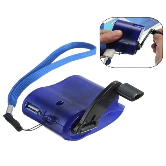 Travel USB Hand Dynamo Charger with Light Dynamo Emergency for Mobile Phone Travel USB Hand Dynamo Charger with Light Dynamo Emergency for Mobile Phone