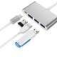 Type-C to USB 3.0 with Type c Charging Port Adapter Extension USB Charger for Mobile Phone