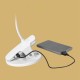 USB Rechargeable LED Desk Lights Clip Flexible Eye Protection Reading Touch Lamp USB Charger