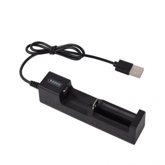 Universal 1 Slot Battery USB Charger Adapter LED Smart Chargers for Rechargeable Batteries Li-ion 18650 26650 14500 Universal 1 Slot Battery USB Charger Adapter LED Smart Chargers for Rechargeable Batteries Li-ion 18650 26650 14500
