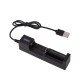 Universal 1 Slot Battery USB Charger Adapter LED Smart Chargers for Rechargeable Batteries Li-ion 18650 26650 14500 Universal 1 Slot Battery USB Charger Adapter LED Smart Chargers for Rechargeable Batteries Li-ion 18650 26650 14500